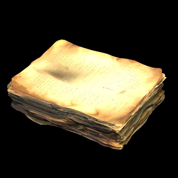 Parchment pile