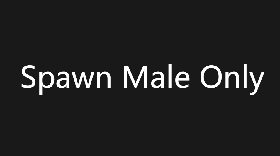 Spawn Male Only mod preview for RimWorld