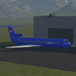 Softbody AIR LINER Boeing 727-200 Pepsi
