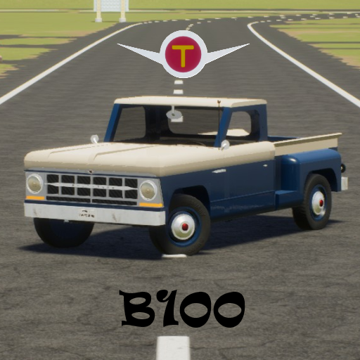 Troubadour b100 pickup stepside 1966 2 tone