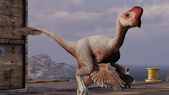 Albino Oviraptor v2