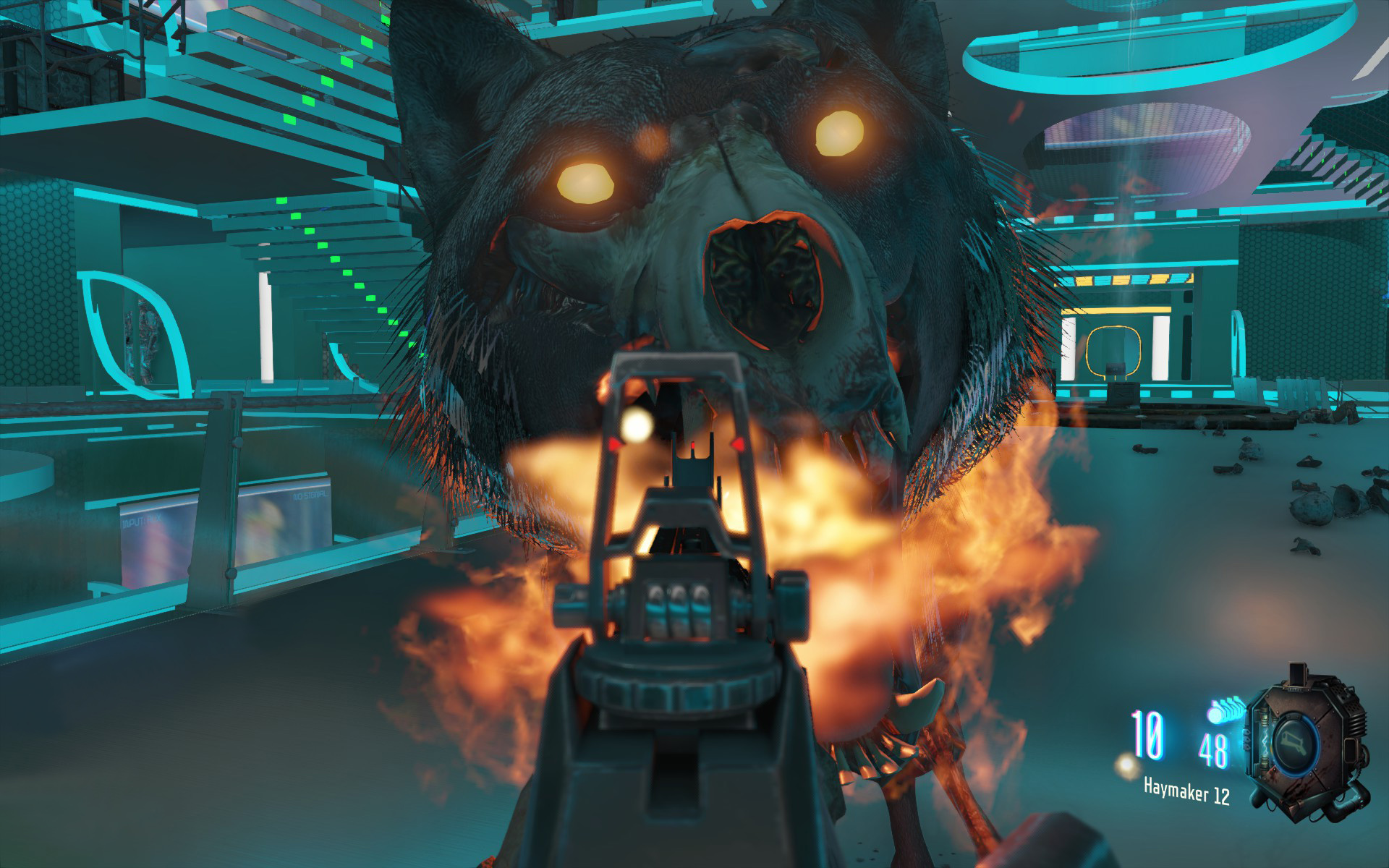 Zombie Space Station (B2) (Neon)