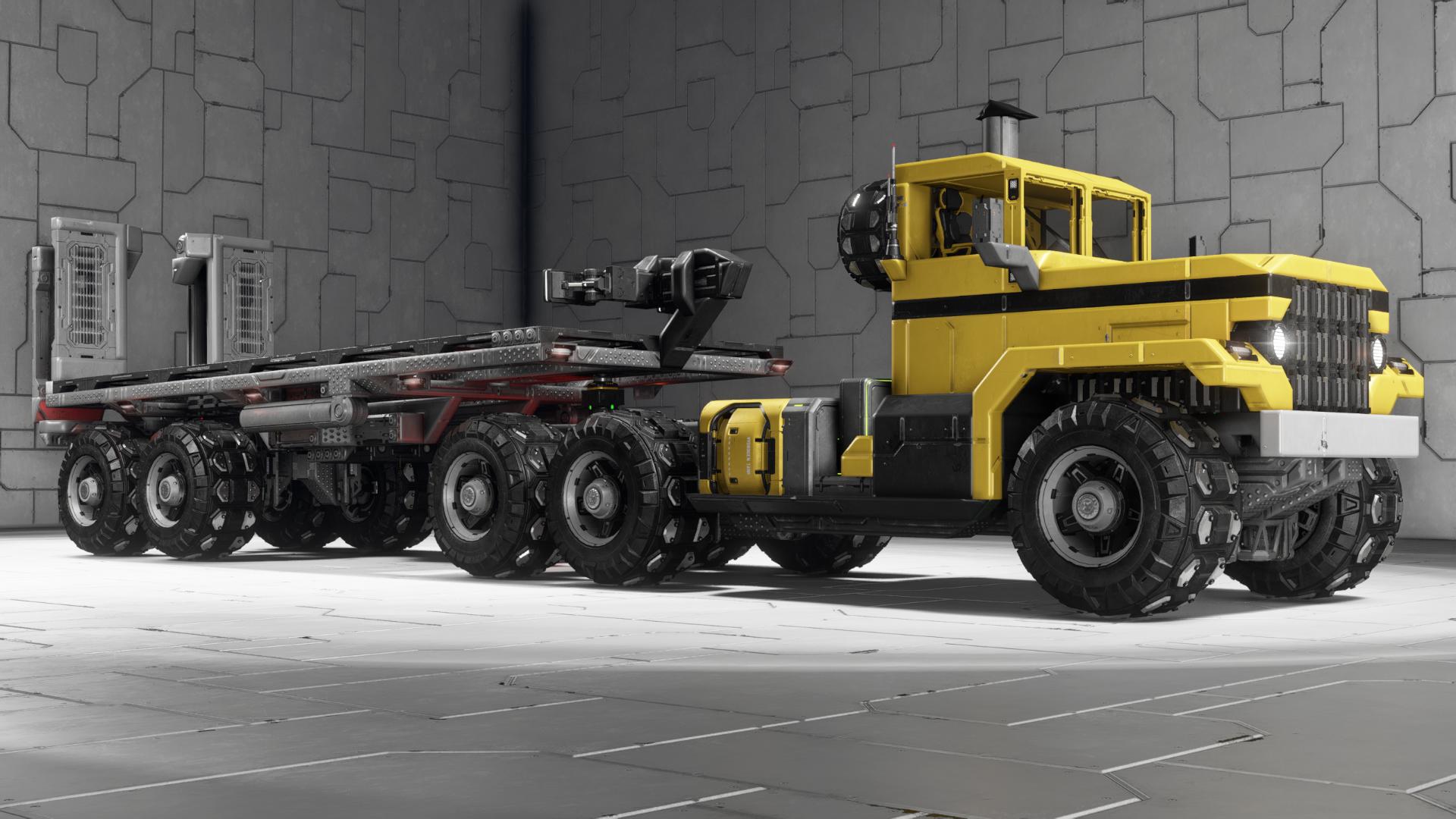 [OC] Duece Tractor & Flatbed Trailer preview