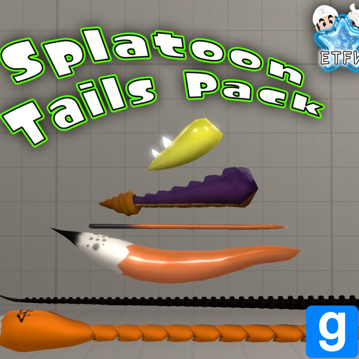 [Splatoon Customs] Tails Pack