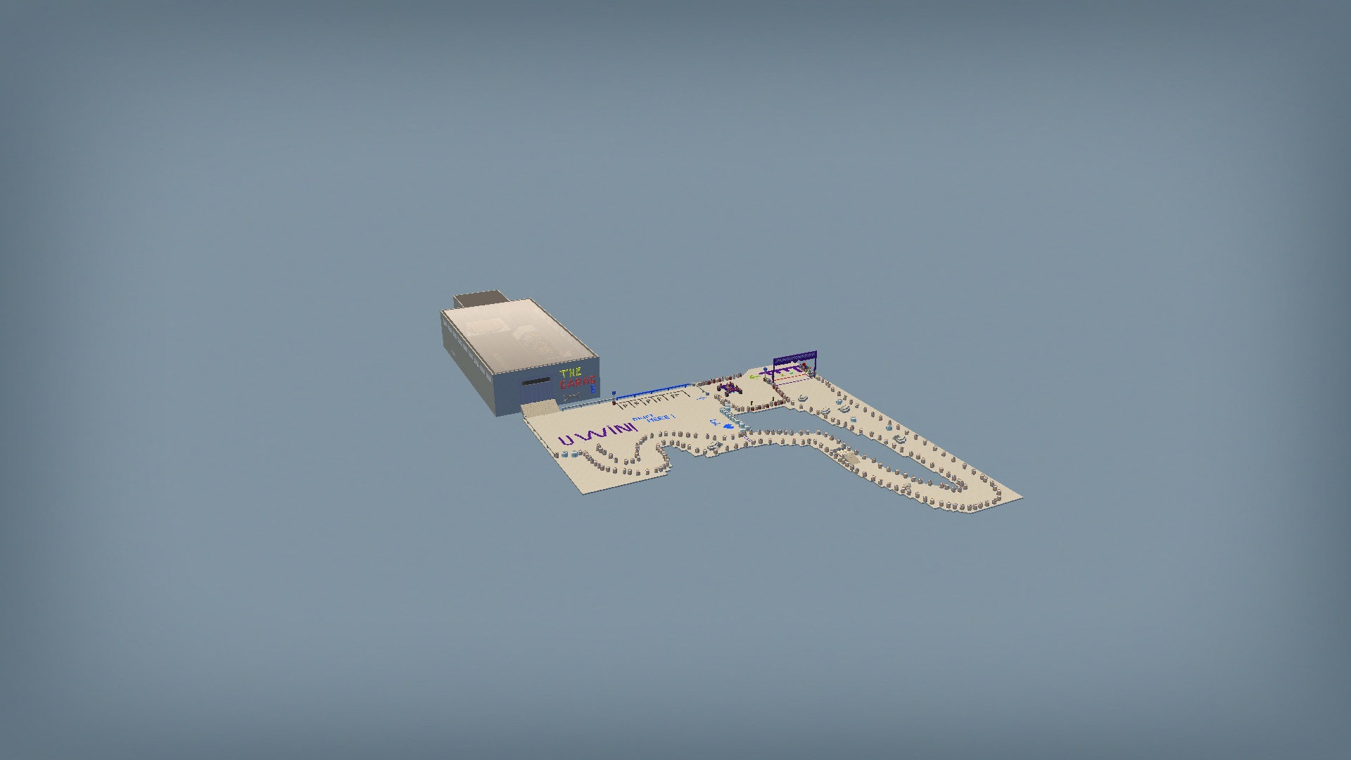 Car Test Map W/ Elgador's Garage