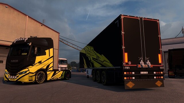 IVECO S-Way with trailer Truckersmp