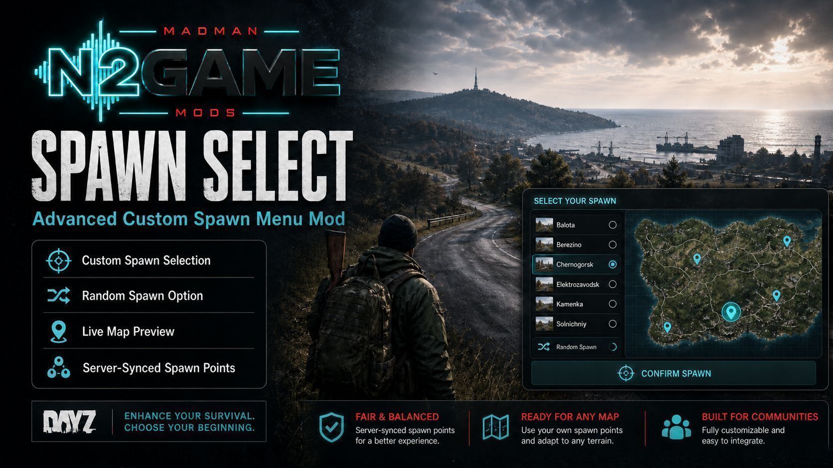 MadManSpawnSelect