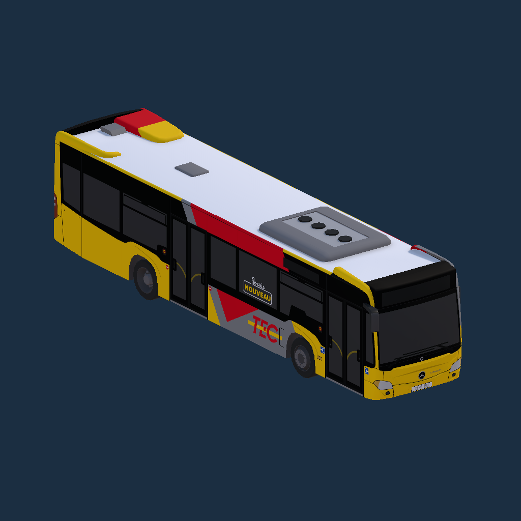 Mercedes Citaro C2 '12 - TEC  - New Stickers