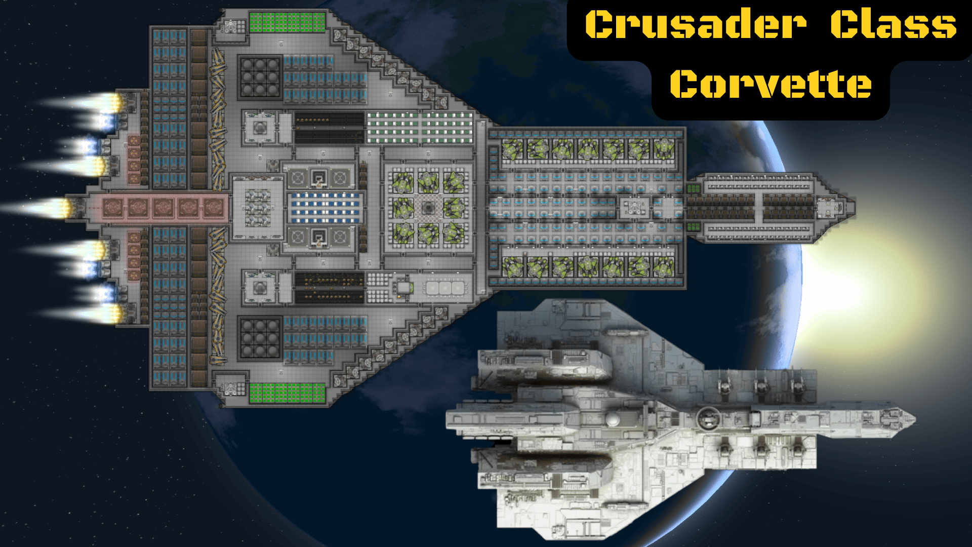 Crusader class corvette