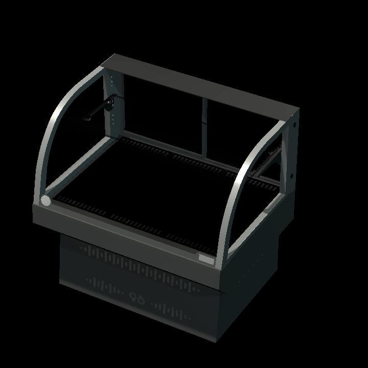 Meat display fridge