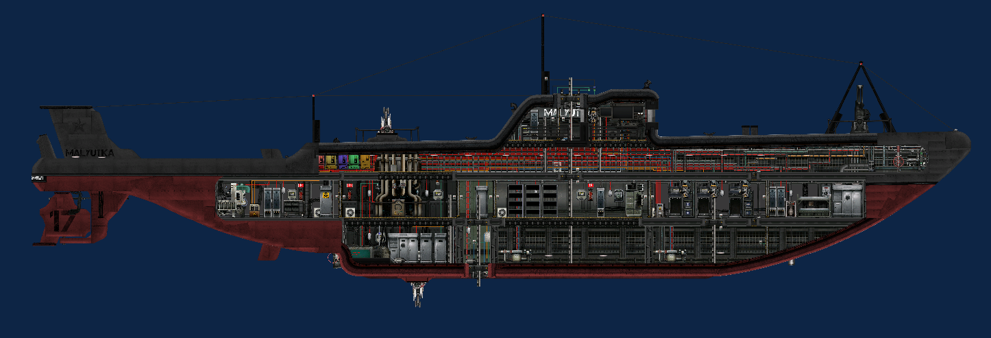 Malyutka Class submarine. – Barotrauma Mod