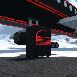 Suitcase for Softbody AIR LINER's (Powerglow Airlines)