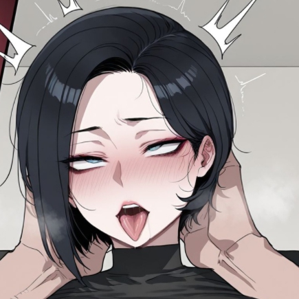 气质短发美女