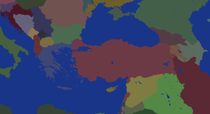 Improved Modern Day Balkans & Middle East