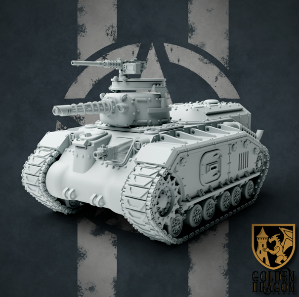 MARCHER Empires At War: (USA) M48 Caprina APC, Crocodile AFV and Bison ARC