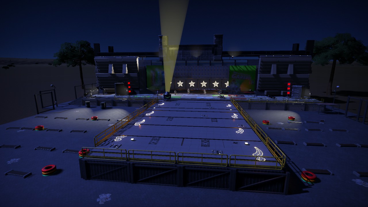 Rock and roll stage