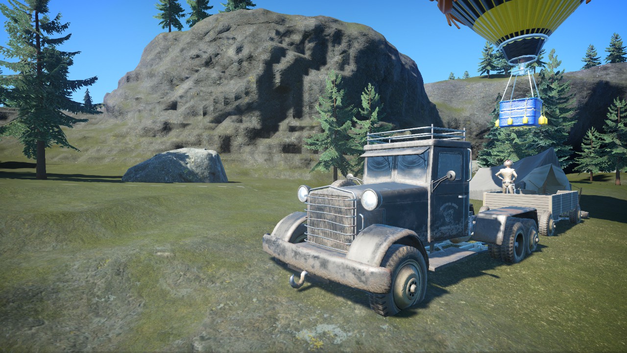 Balloon truck