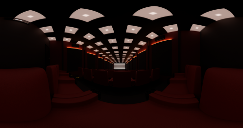 Alone in the movie theater
