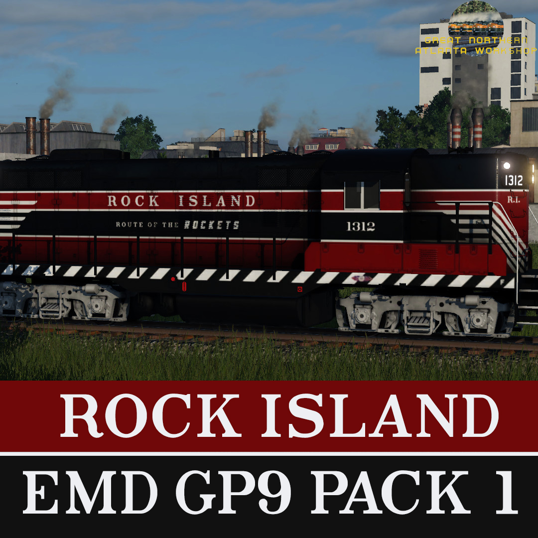 Chicago, Rock Island & Pacific EMD GP9 Pack