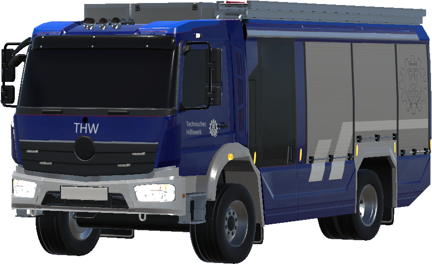 Gerätekraftwagen Technisches Hilfswerk