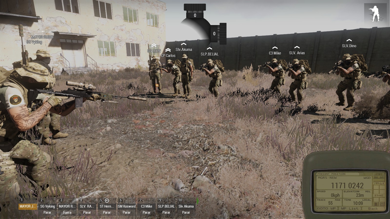 PVP afganistan campo de entrenamiento