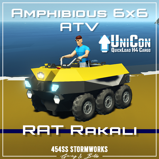 RAT Rakali Amphibious 6x6 ATV