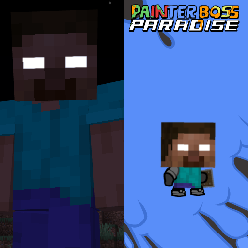 Minecraft 3D Herobrine