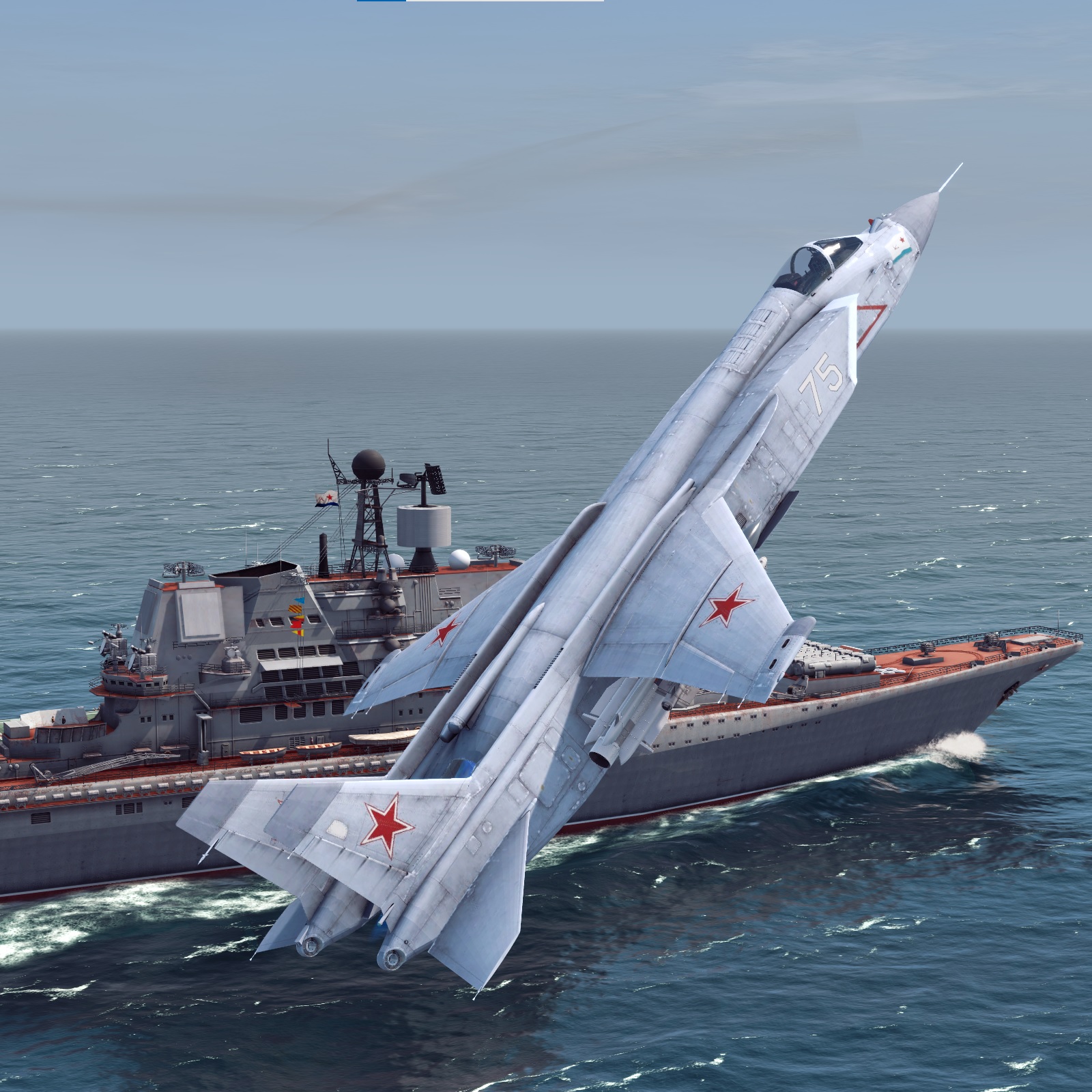 TAKR "Baku" and Yak-141 "Freestyle" (UPDATED version) preview