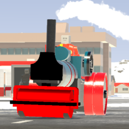 Aveling-Barford R Class Steamroller - Drag Version