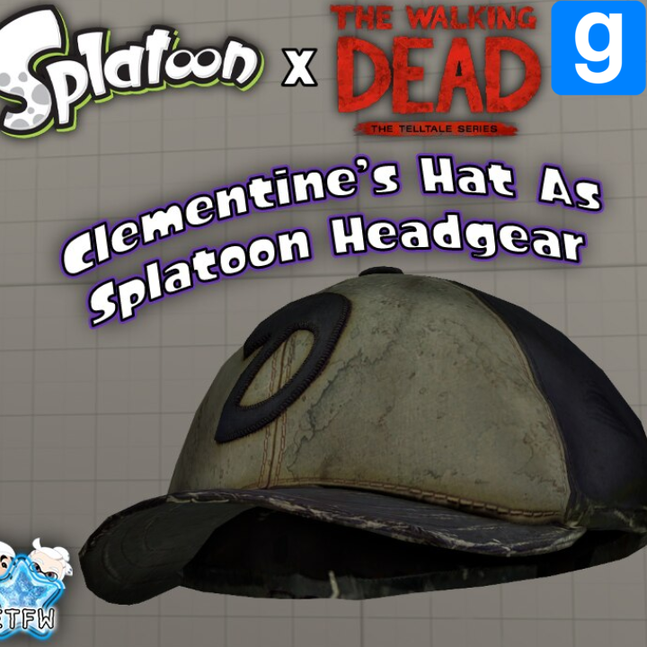 [Splatoon X The Walking Dead] Clementine's Hat Headgear