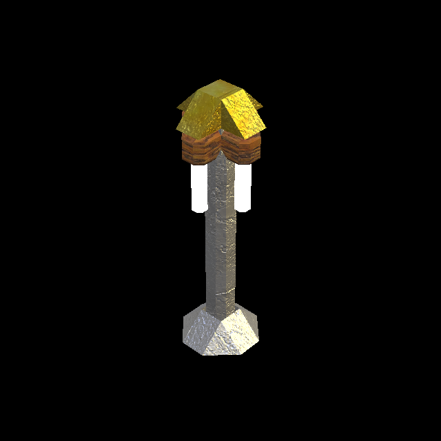 Silver Lamp