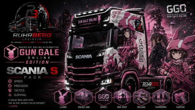 SAO: Gun Gale Online Scania S