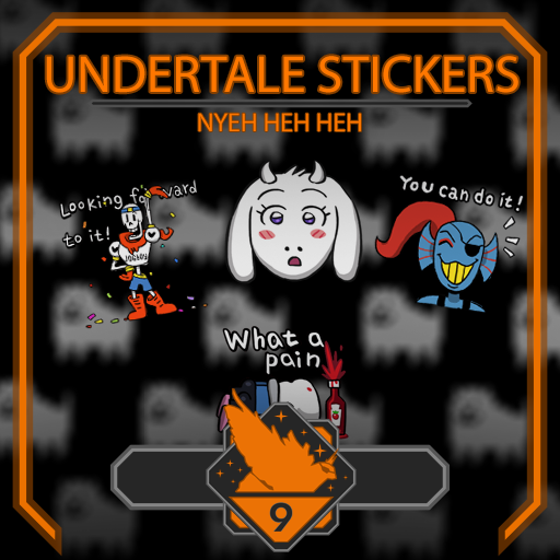 [ARC9] Undertale LINE Stickers: Vol.2