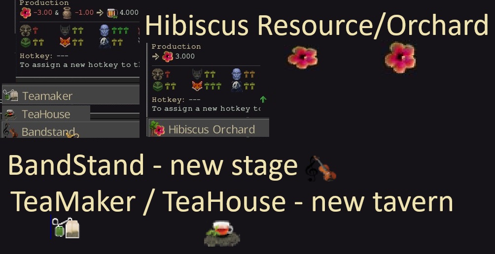 V70 DRINK AUDIO added! Hibiscus Tea and BandStand