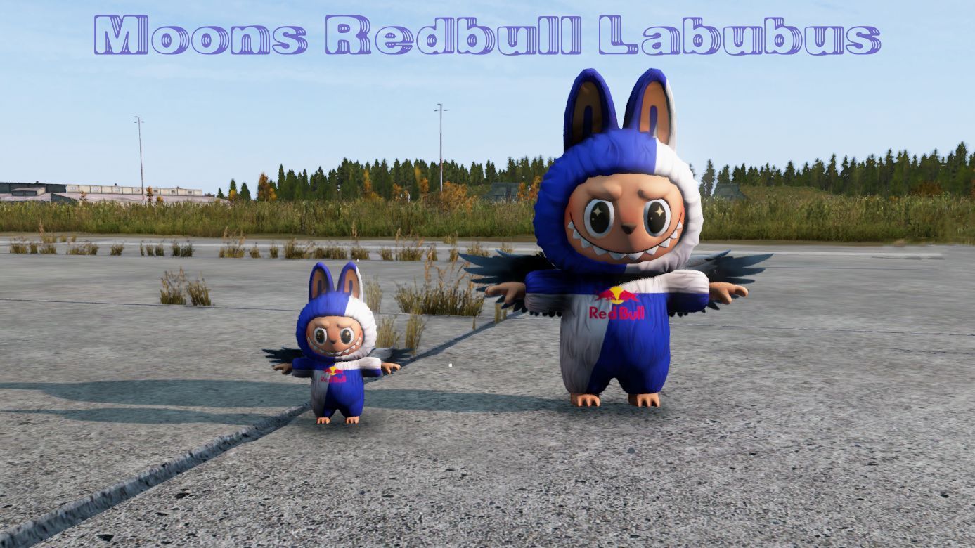 Moons Redbull Labubus
