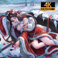 名将杀【蔡文姬 枕雪咽愁】4K preview