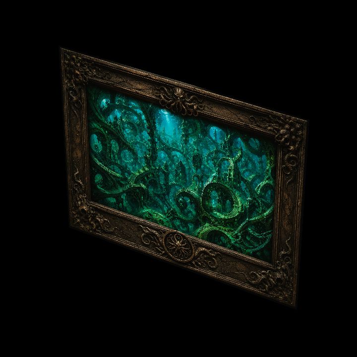 Painting, R'lyeh {2D}