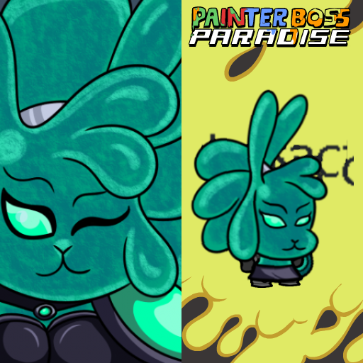 CASTLE CRASHERS SLUSHIE PAINTING