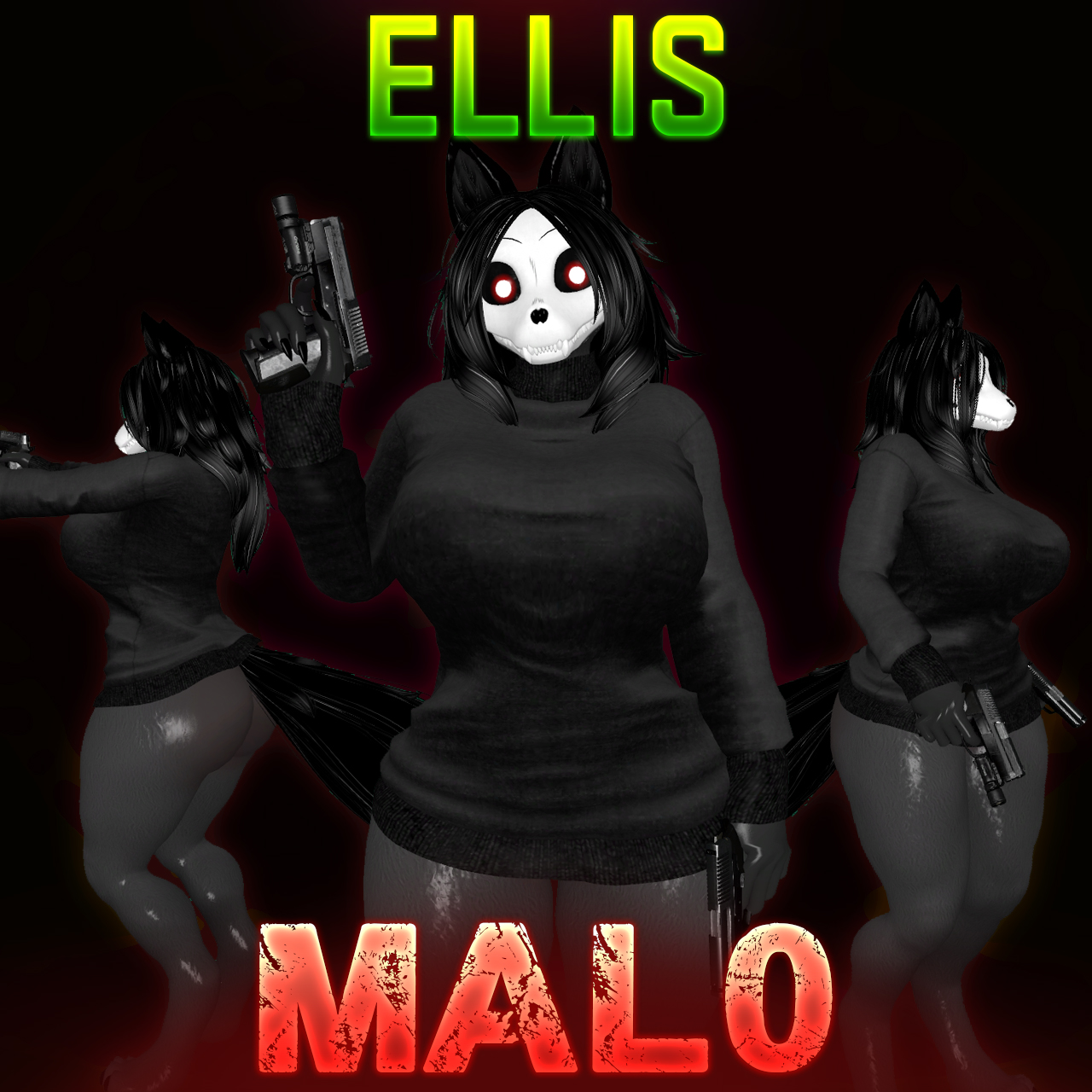[XCOMM] Zoidrawz Mal0 Sweater - Ellis
