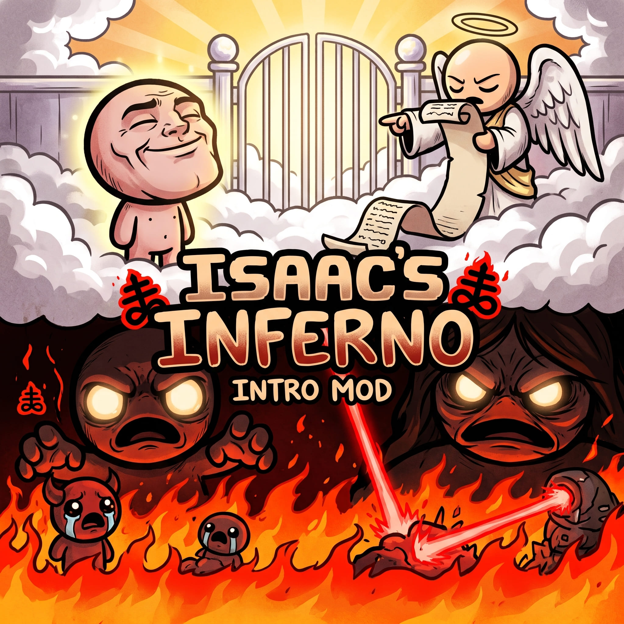 Isaac's Inferno Intro (Charlie's Inferno Meme)
