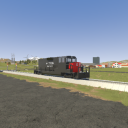 Southern Pacific EMD GP38-2 Locomotive (Remaster)