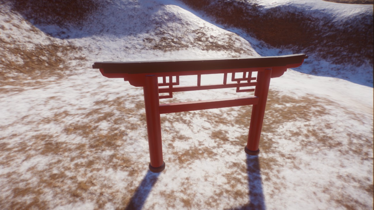 Simple Torii/ japanese gate preview