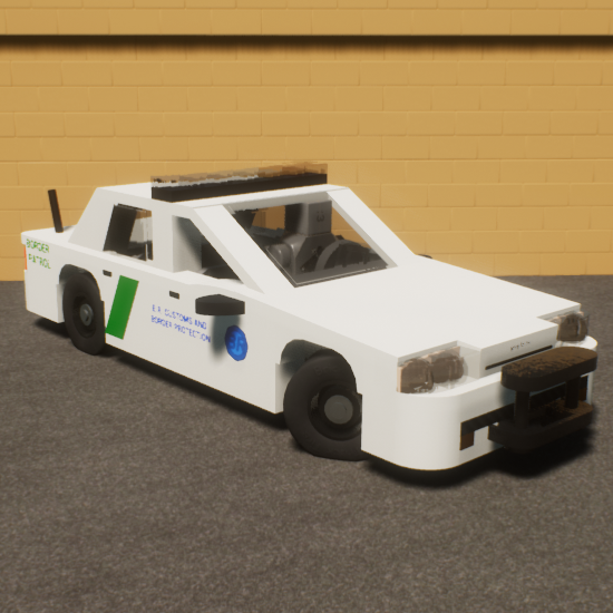 (LEGACY) 1990-1999 Grey Falcon Sweeper Border Patrol 1