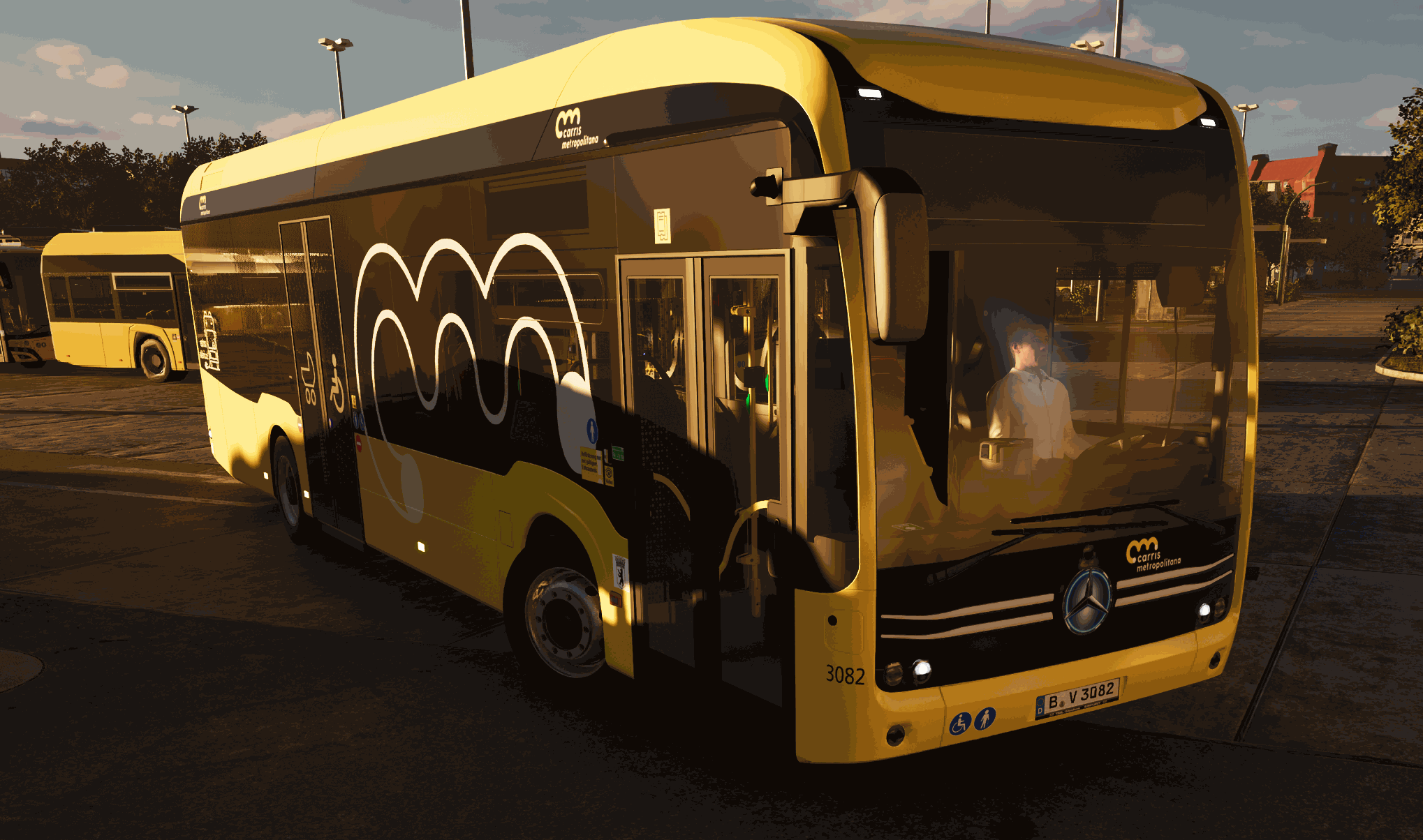 Repaint_Template CARRIS Metropolitana for Ecitybus preview