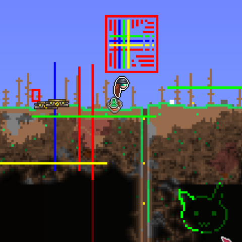 Wires on Map – tModLoader Mod