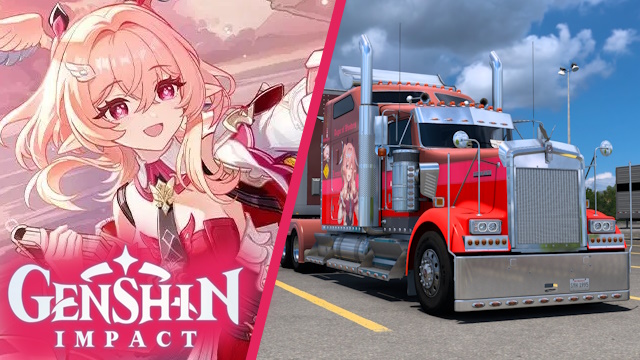Kenworth W900 Linnea - Genshin Impact [Combo Skin]