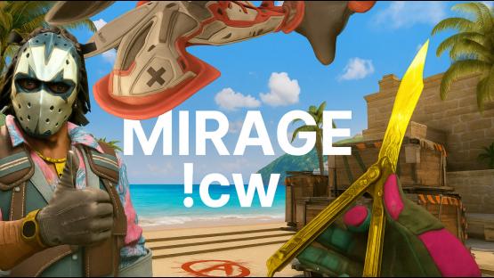 MIRAGE WITH CUSTOM WEAPONS