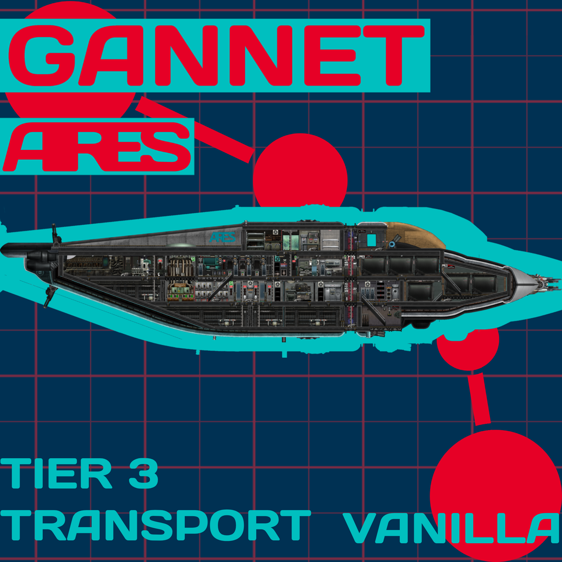 BA-CU3 Gannet | Tier-III Medium Logistical Submarine