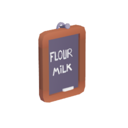 Chalk Board Shoppinglist