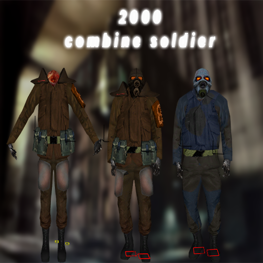 combine soldier 2000 and zombine